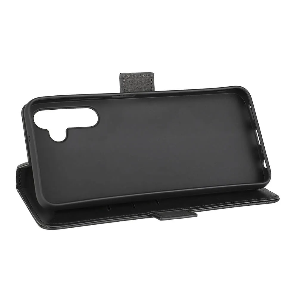 Wallet Case for Galaxy A05s, Black