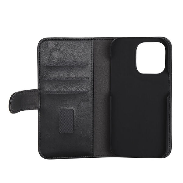 GEAR Wallet, iPhone 14 Pro - 2-in-1 plånboksfodra, Svart