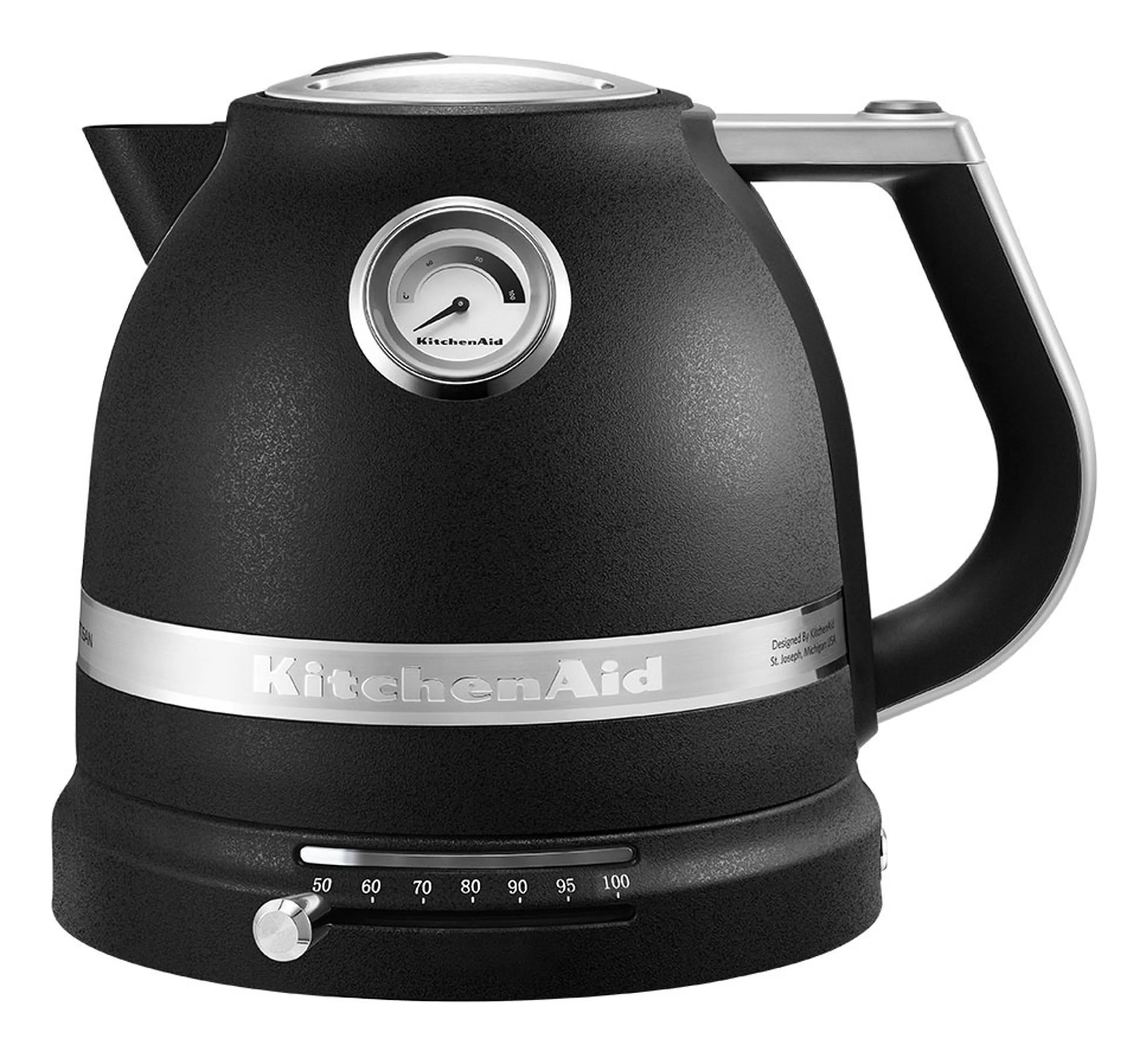 KitchenAid Artisan 5KEK1522EBK vattenkokare, 1,5 l, 2400 W, Black Cast Iron
