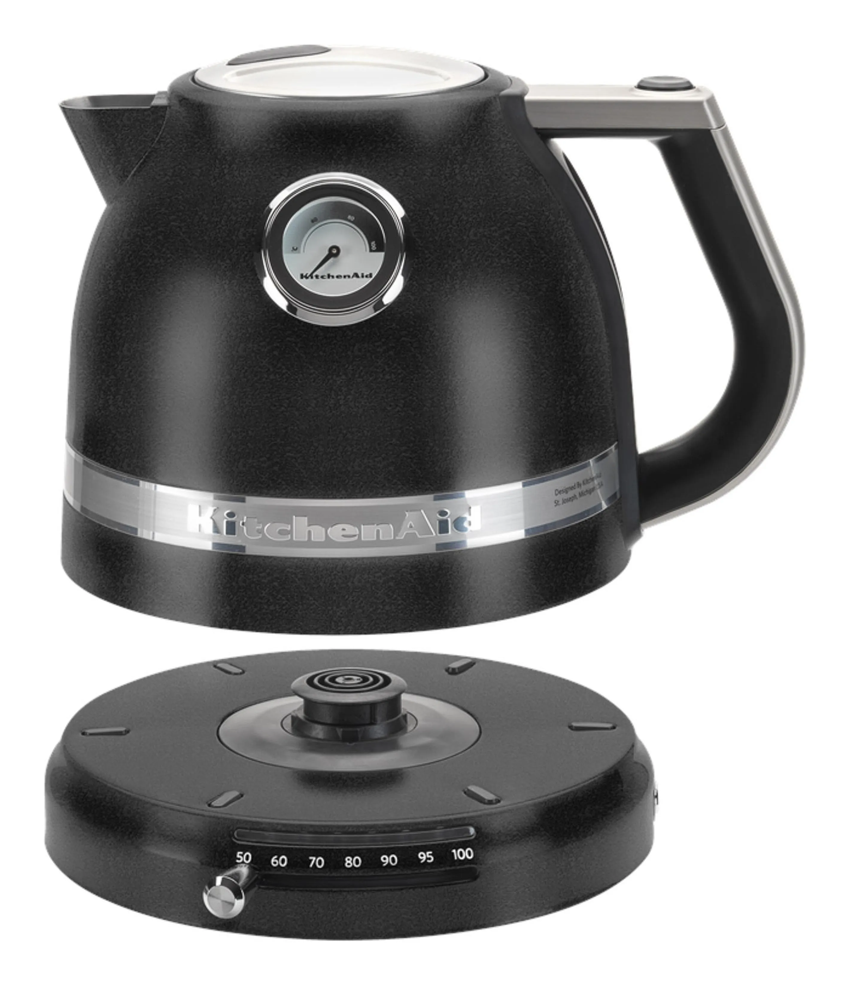 KitchenAid Artisan 5KEK1522EBK vattenkokare, 1,5 l, 2400 W, Black Cast Iron