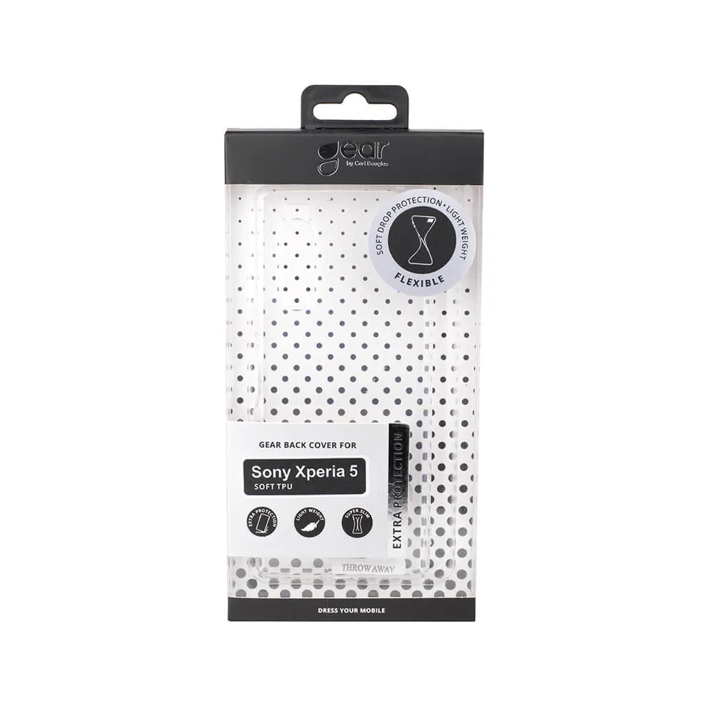 GEAR TPU, Xperia 5 - Case, Transparent