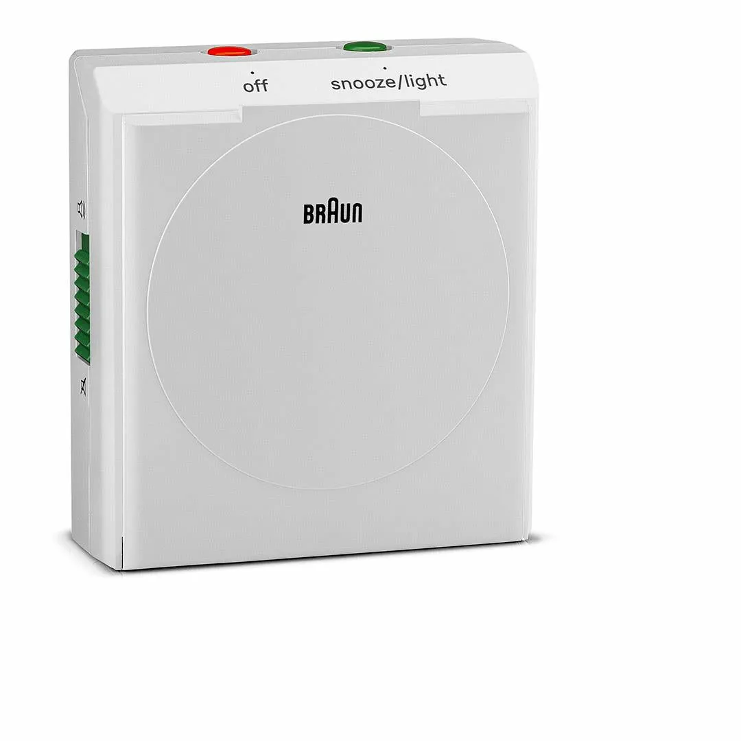 Braun BC 05 W Q - travel alarm clock, White