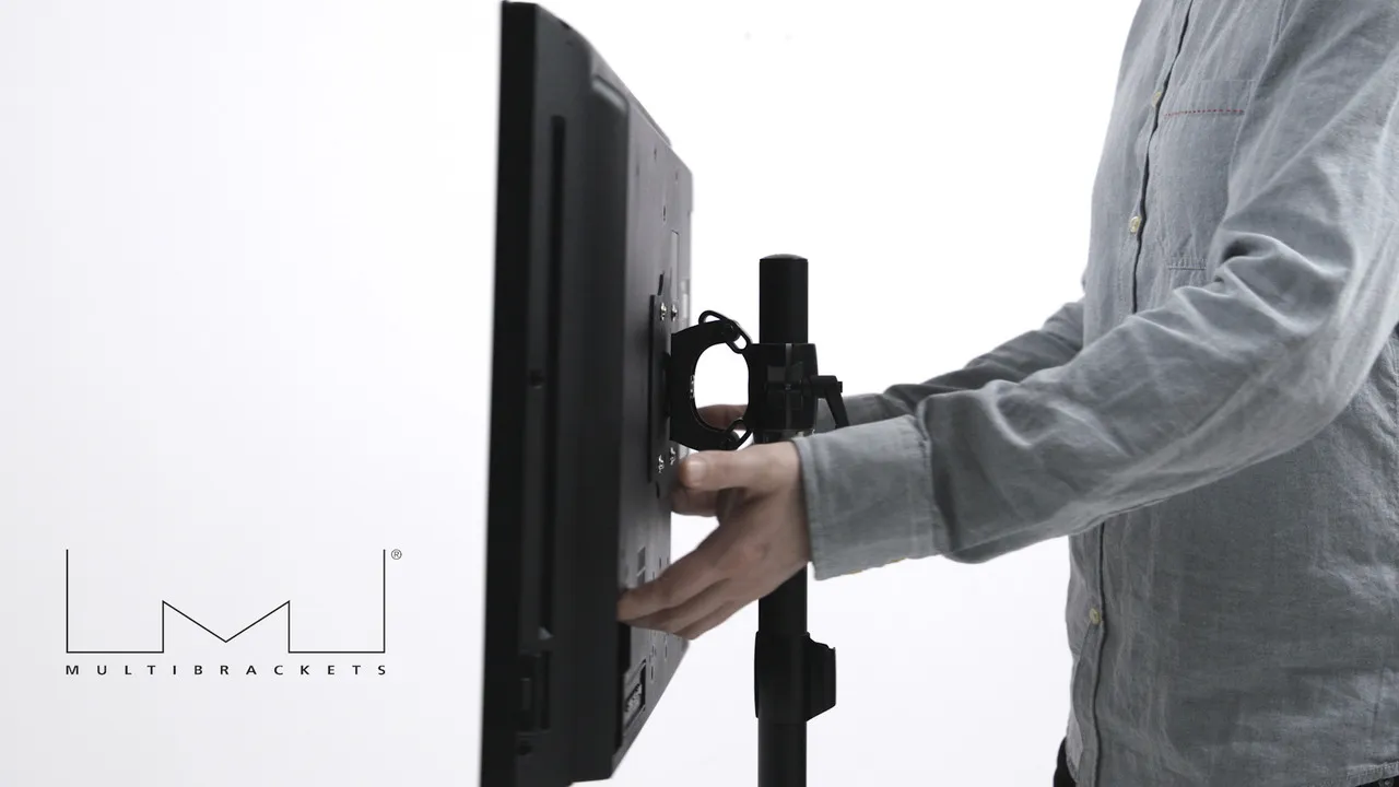 Multibrackets M Deskstand Basic Single, -monitor arm, black, 15&quot;-27&quot;, 10kg