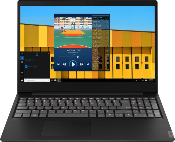 Lenovo 15.6" IdeaPad S145, 8GB RAM, 256GB SSD M.2, Win 10 Home - notebook, Black