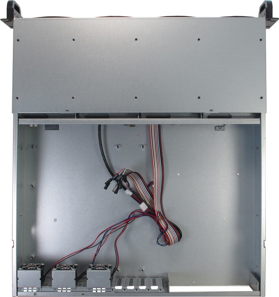 Inter-Tech IPC 2U-2404L Rackversion Micro-ATX Ingen str&oslash;mforsyning Sort