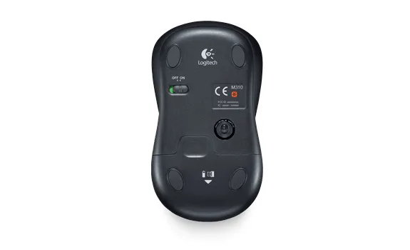 Logitech M310 - mouse, grey