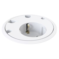 Powerdot Satellit PD10 - satellit, 1x CEE 7/4, fyra kabelh&aring;l, vit