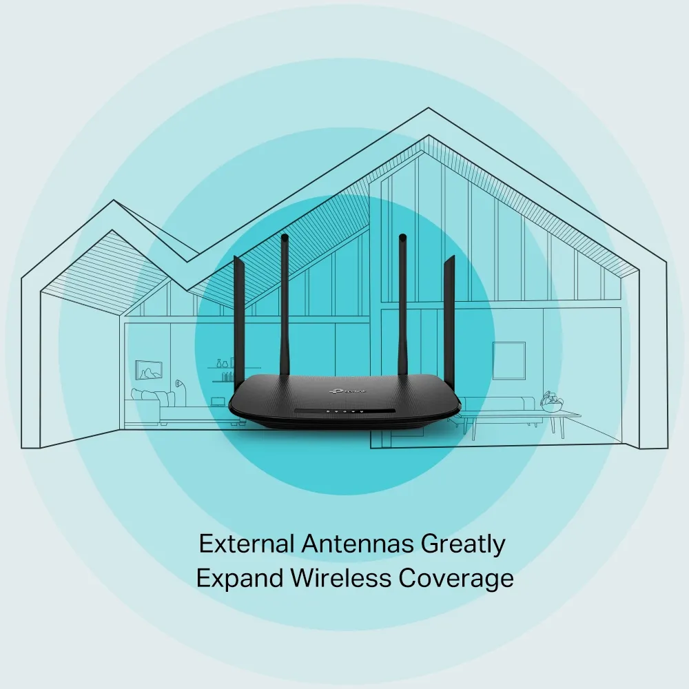 TP-Link AC1200 Wireless VDSL/ADSL Modem Router  Dual-Band - Wi-Fi router