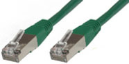 MicroConnect Cat6 F/UTP RJ45 5m n&auml;tverkskabel, gr&ouml;n