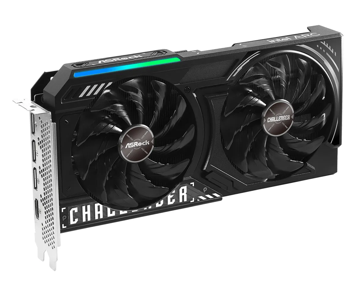 ASRock Intel ARC B580 Challenger OC 12 Gt -n&auml;yt&ouml;nohjain