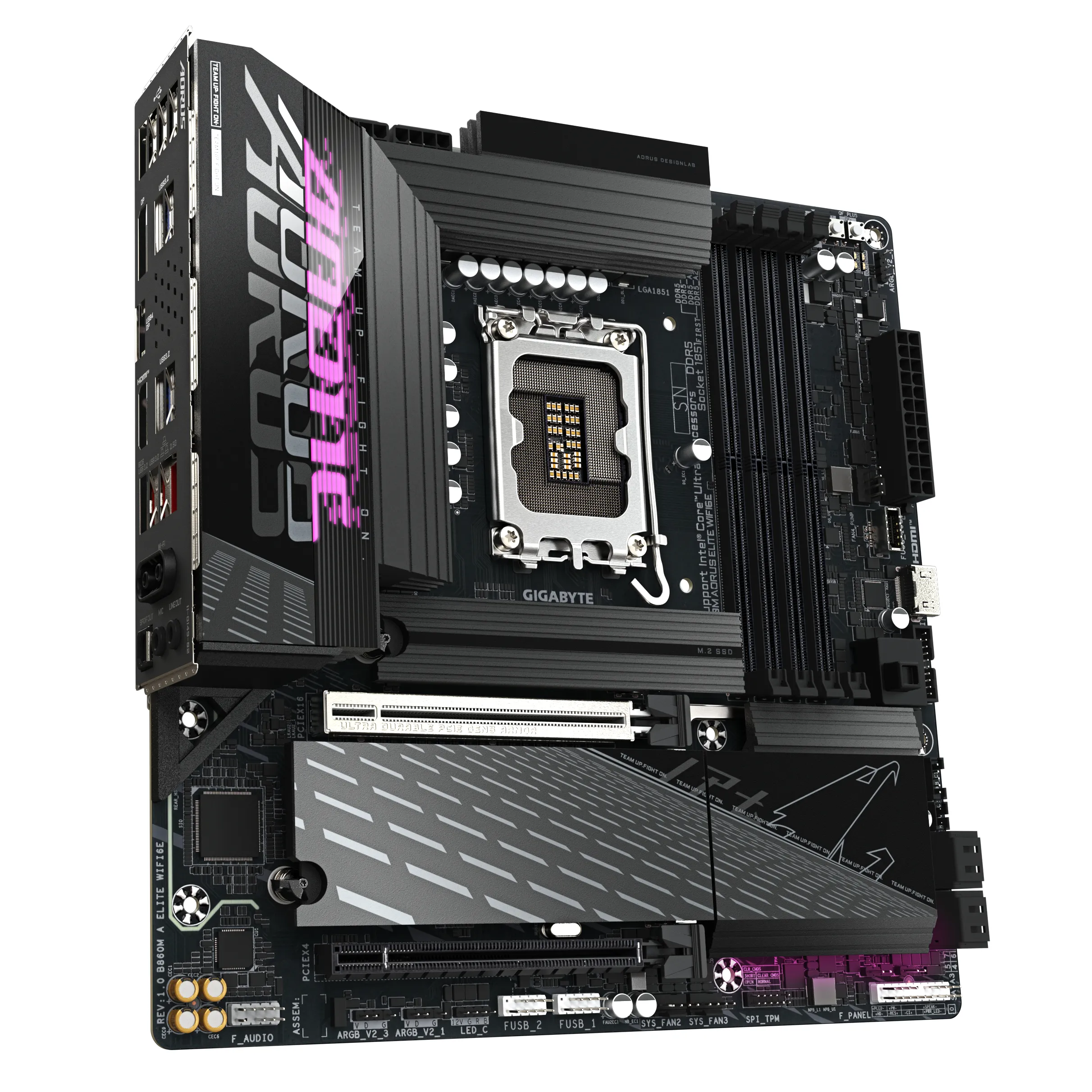Gigabyte B860M AORUS ELITE WIFI 6E LGA 1851 DDR5 mATX -emolevy