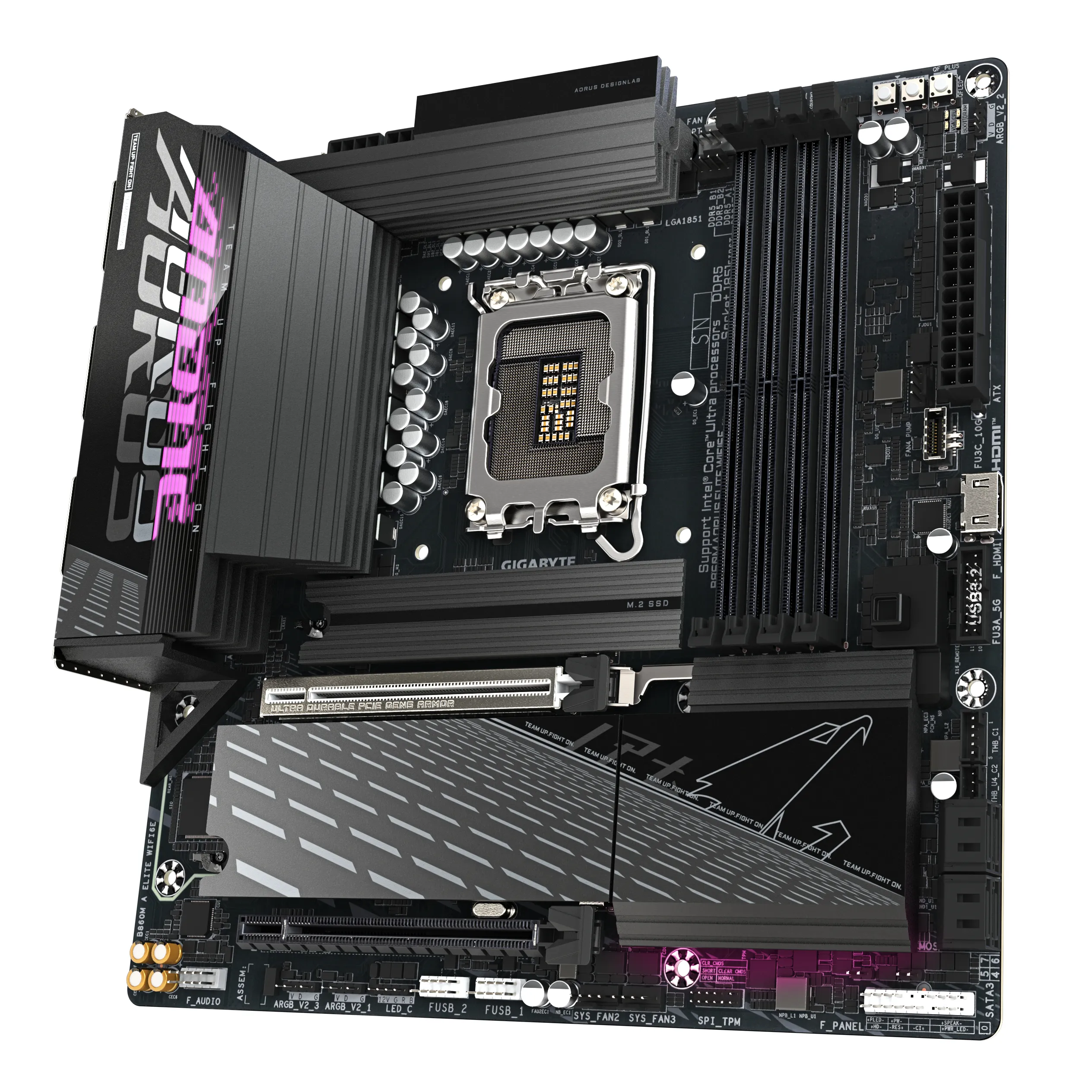 Gigabyte B860M AORUS ELITE WIFI 6E LGA 1851 DDR5 mATX -emolevy