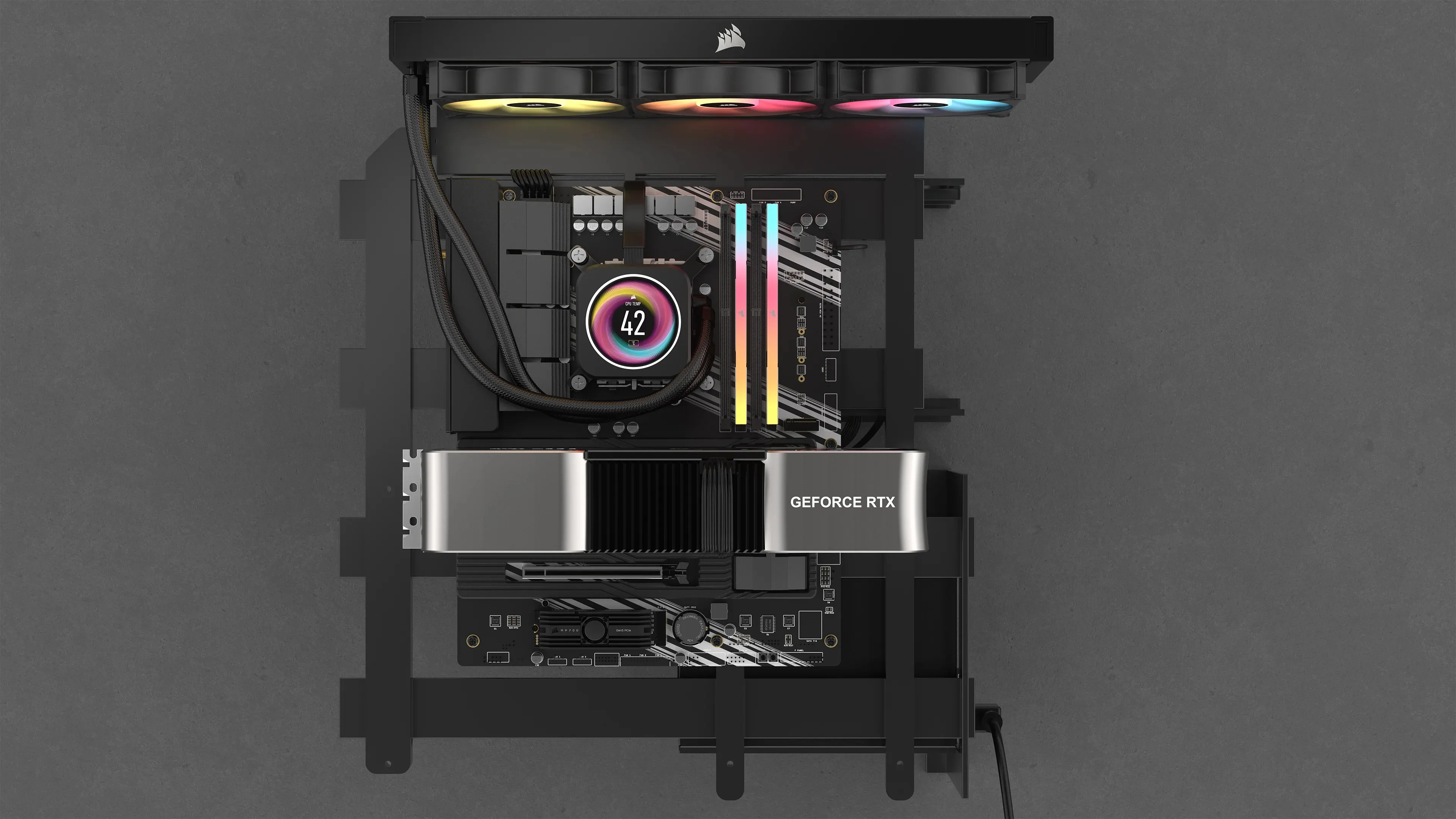 Corsair Vengeance RGB DDR5 CUDIMM 48GB 2x24GB, 8400, 1.4V, Intel XMP