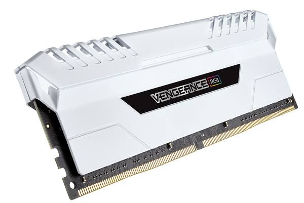 Corsair Vengeance RGB 16GB (2 x 8GB) DDR4 3000 MHz, CL16 - memory, White