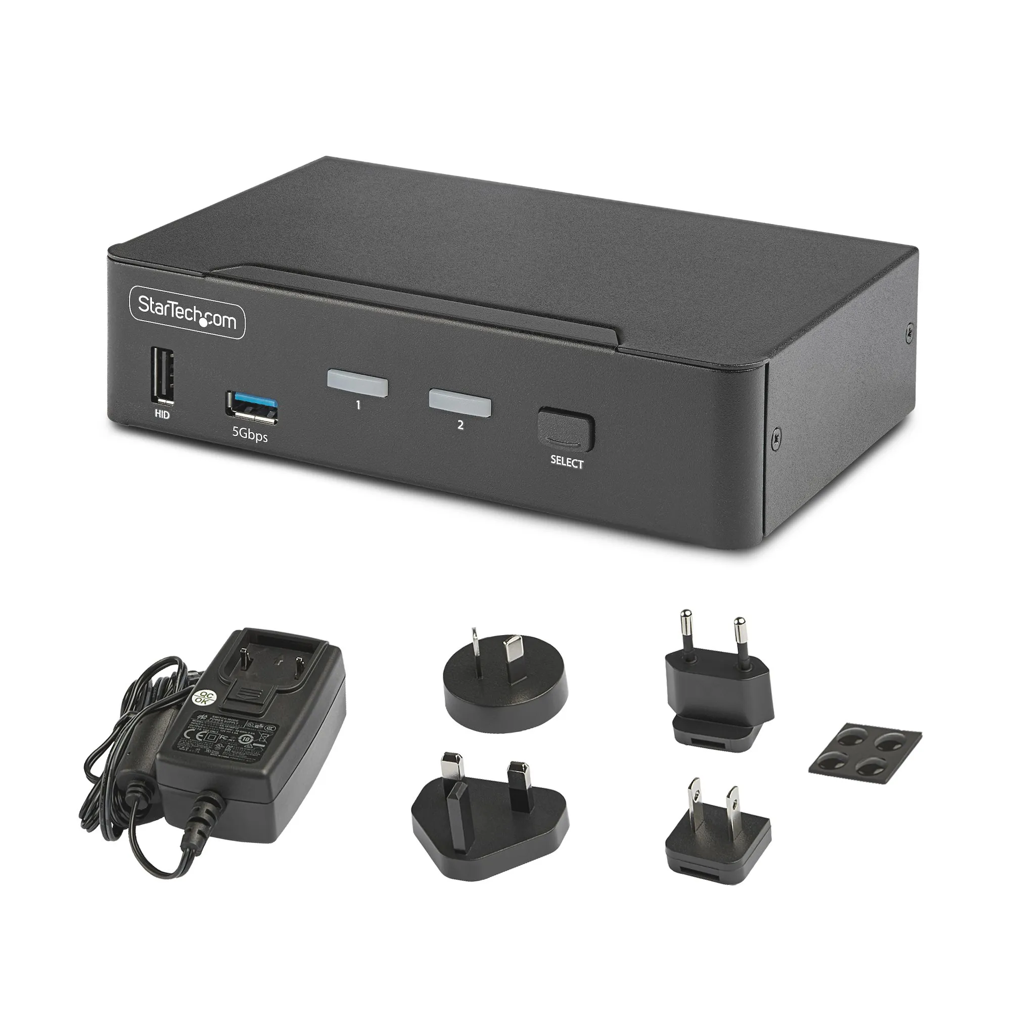 Startech 2-Port DisplayPort 8K 60Hz KVM - switch