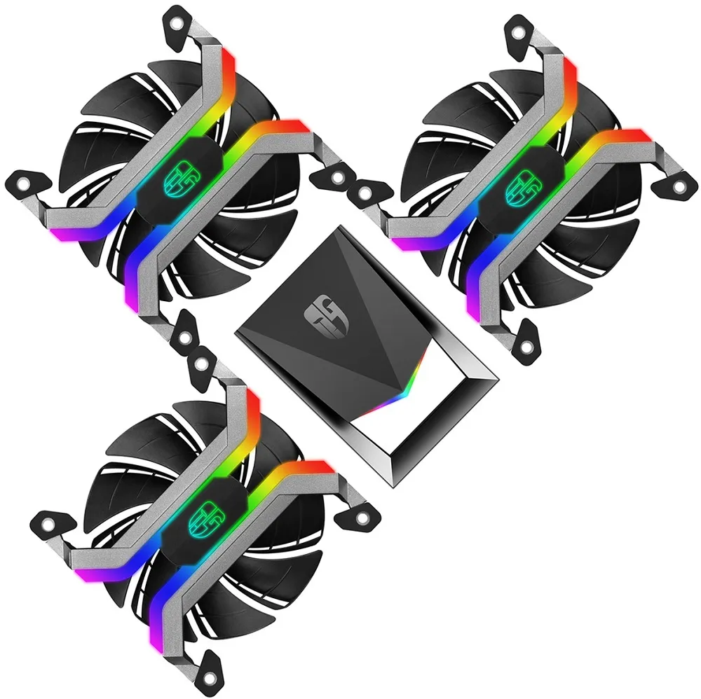 Deepcool MF, 120mm, Frameless -case fan, Black