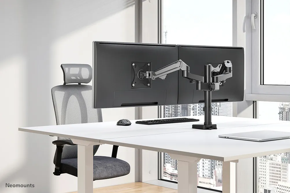 Neomounts by Newstar DS70-750BL2, -skrivbordsf&auml;ste, 27&quot;, 8kg, svart