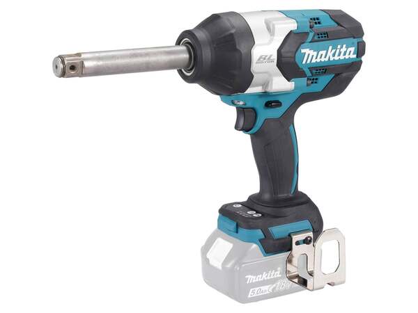 Makita DTW1005Z 18 Volt LXT Harjaton Akkuk&auml;ytt&ouml;inen -iskumutterinv&auml;&auml;nnin, 3/4", Vain Laite