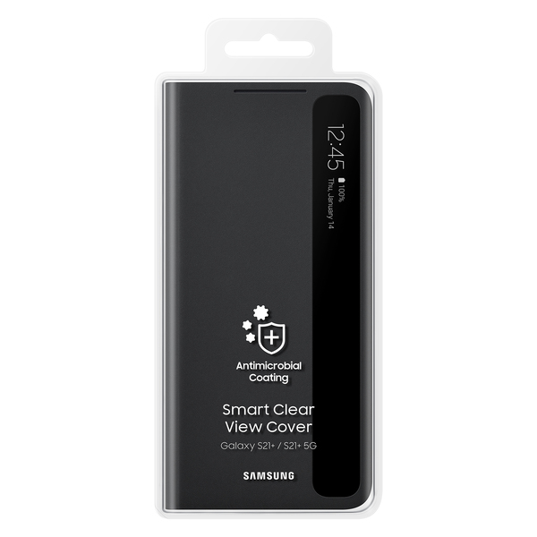 Samsung Smart Clear View, Galaxy S21 Plus - Case, Black