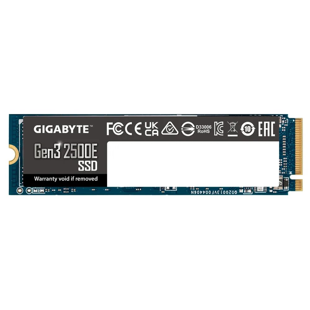Gigabyte Gen3 2500E SSD 1TB 1 TB, PCIe 3.0, M.2 - SSD