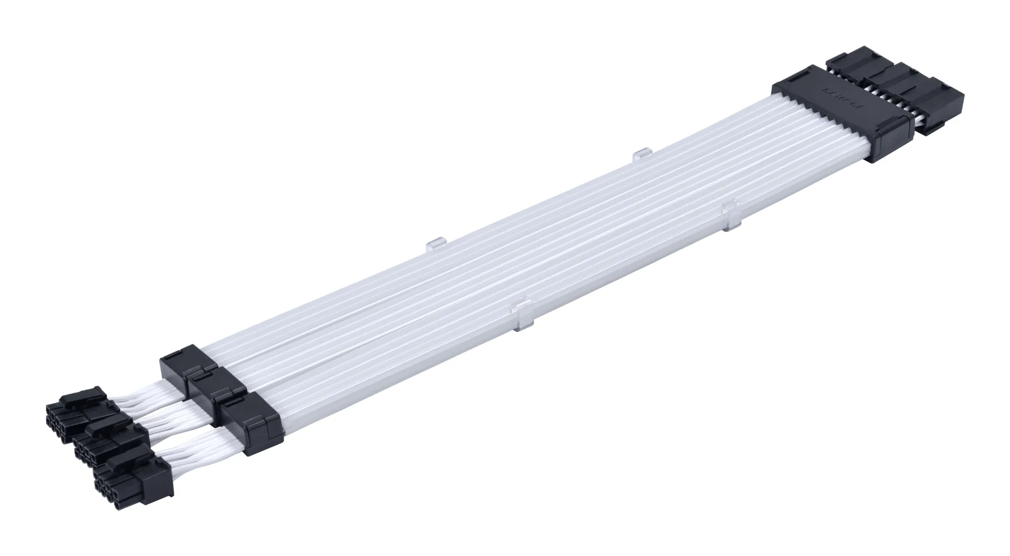 Lian Li Strimer Wireless str&ouml;mf&ouml;rl&auml;ngningskabel f&ouml;r grafikkort, ARGB, 3x 8-pin