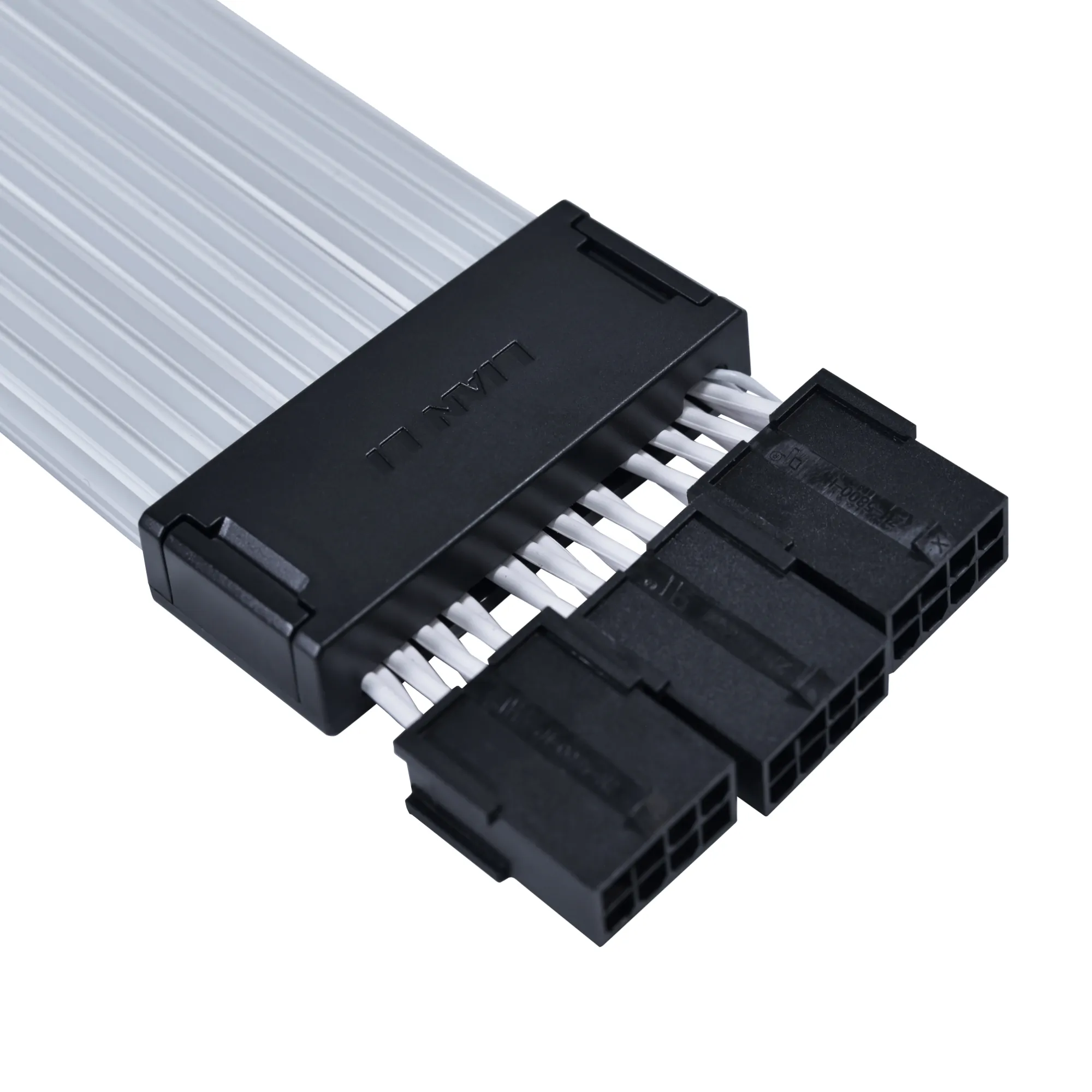 Lian Li Strimer Wireless str&ouml;mf&ouml;rl&auml;ngningskabel f&ouml;r grafikkort, ARGB, 3x 8-pin