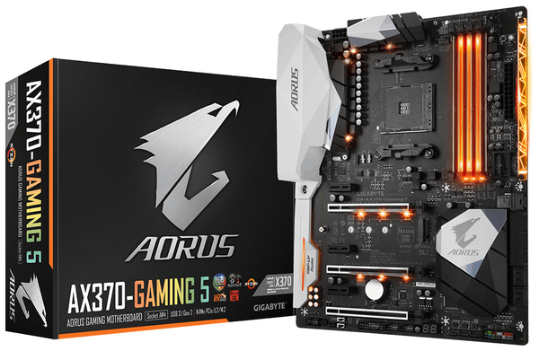 Gigabyte AX370-Gaming, ATX -emolevy
