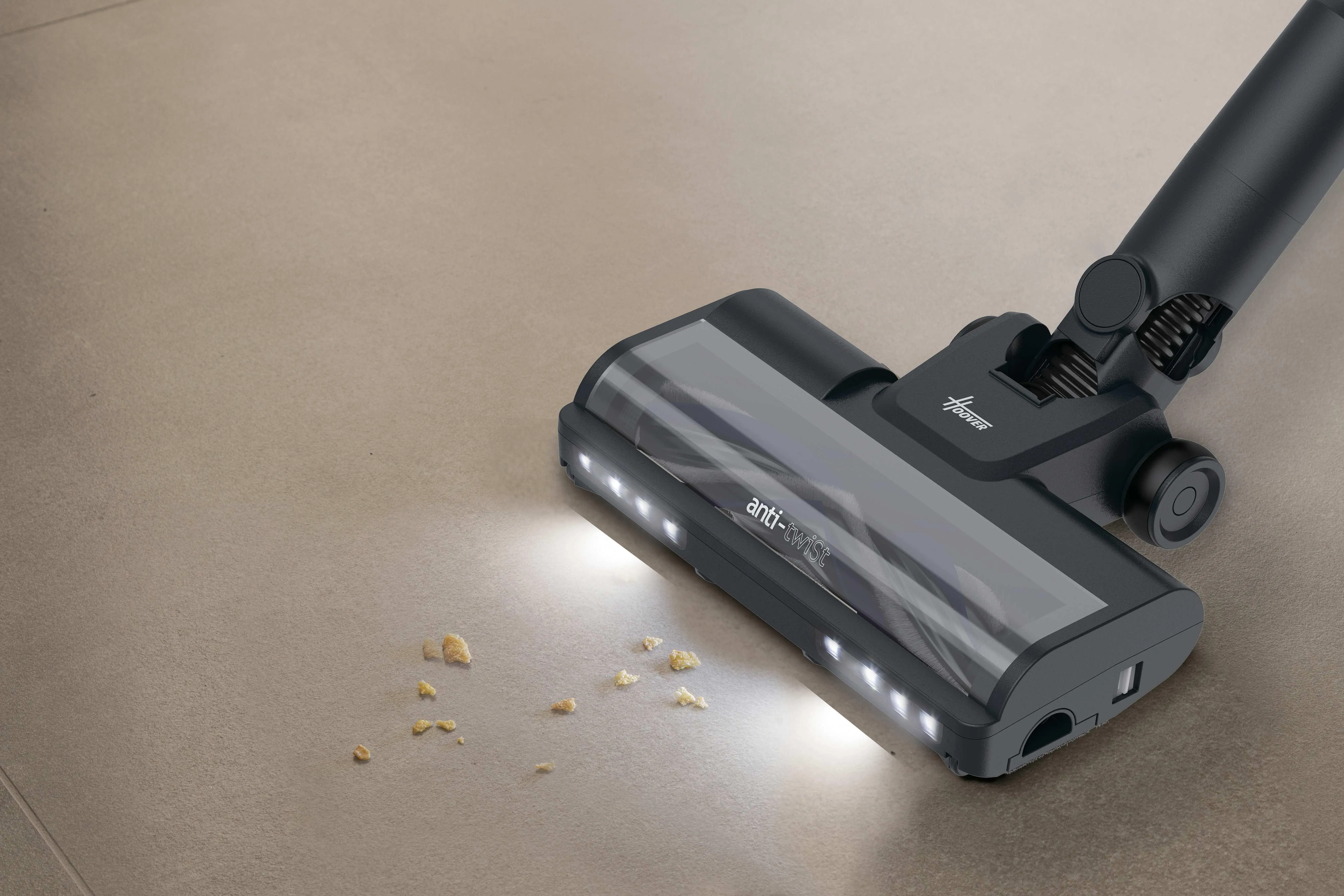 Hoover HF3 Pro Stick vacuum cleaner, Black/Silver