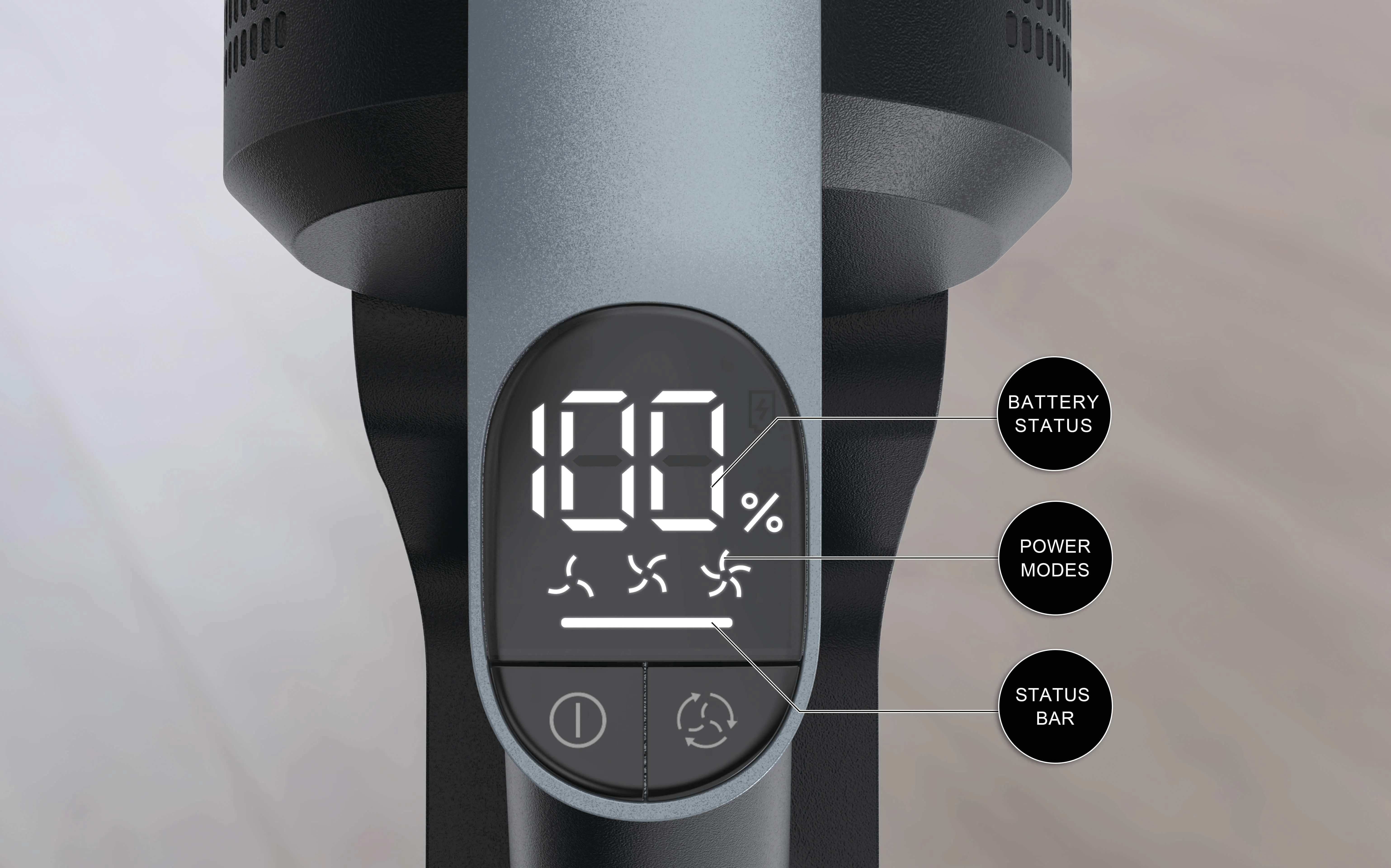 Hoover HF3 Pro Stick vacuum cleaner, Black/Silver