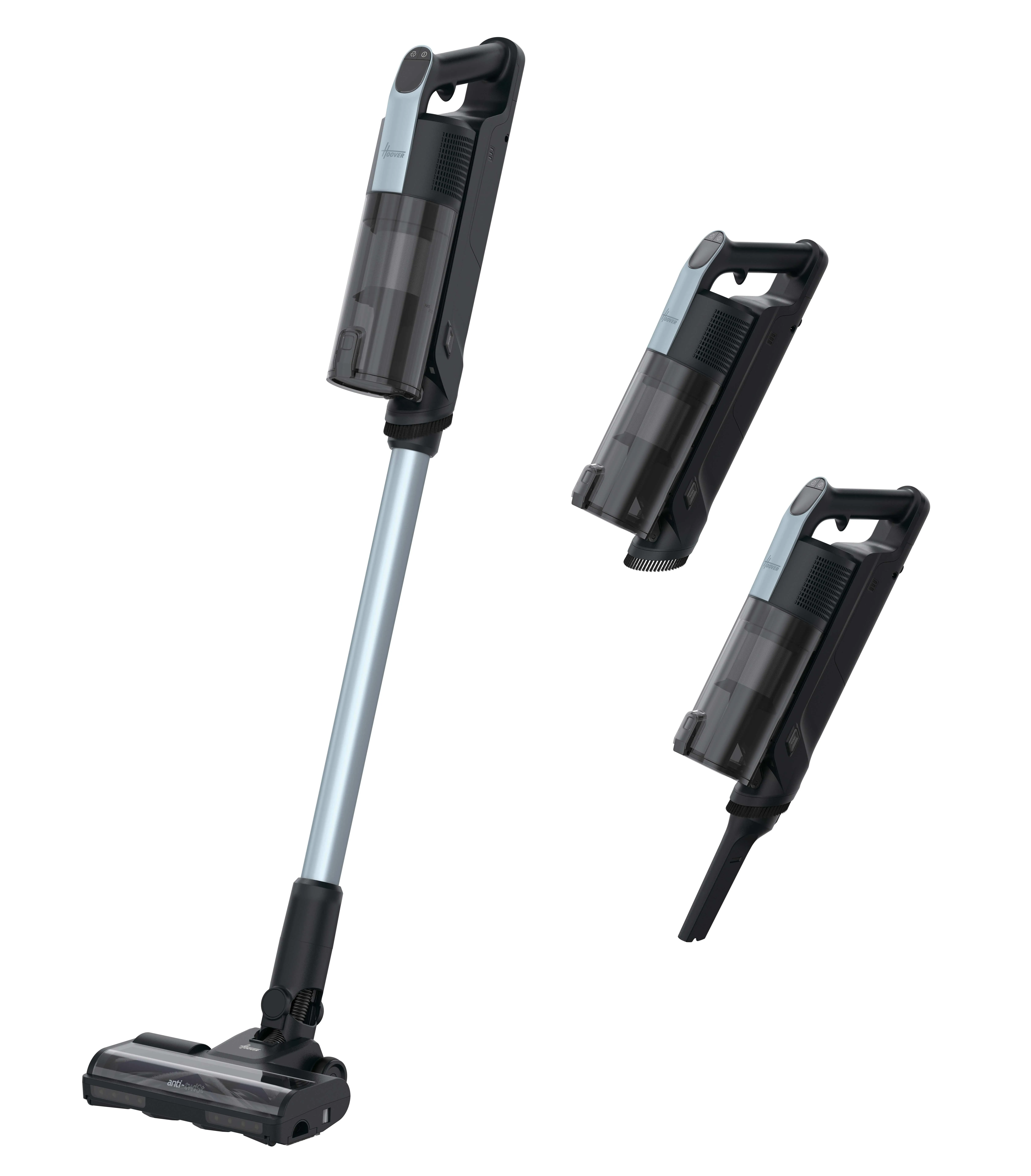 Hoover HF3 Pro Stick vacuum cleaner, Black/Silver