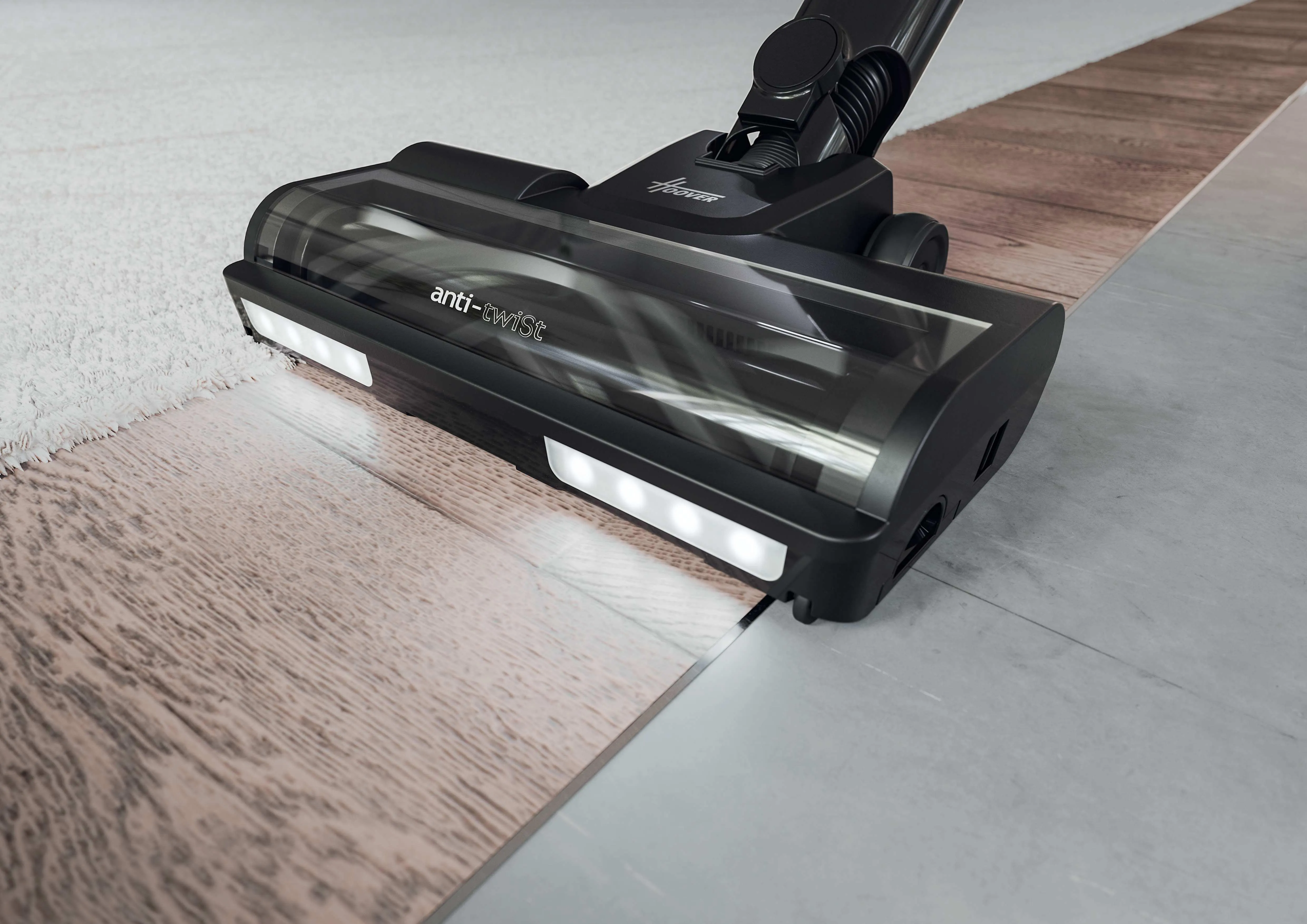 Hoover HF3 Pro Stick vacuum cleaner, Black/Silver