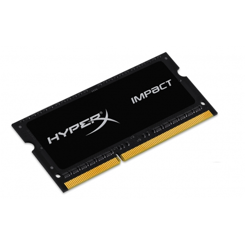 Kingston 4GB (1x4GB) HyperX Impact, DDR3L 1866MHz SODIMM - Musta