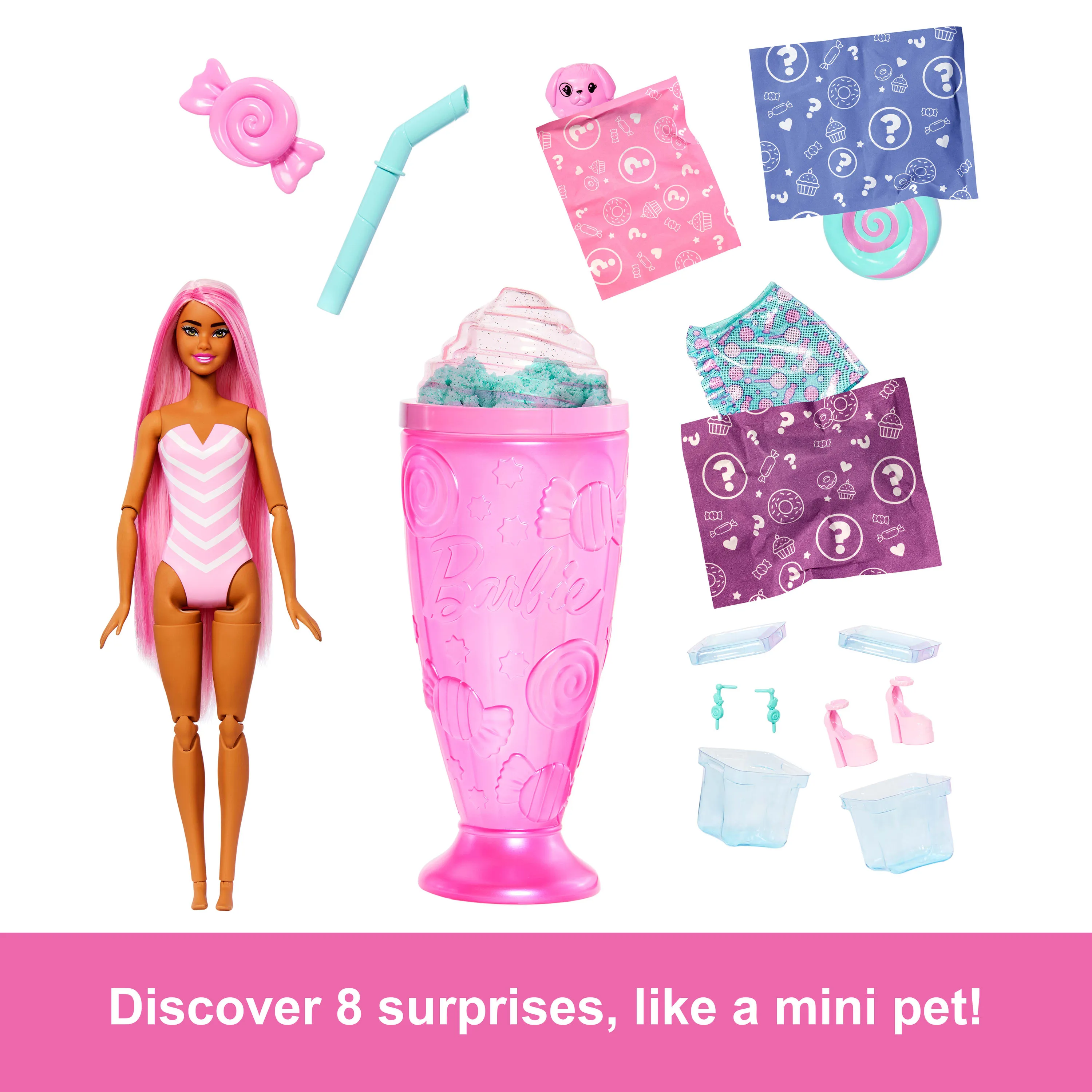 Barbie Barbie Pop! Reveal Barbie Treats Series - Pink Doll