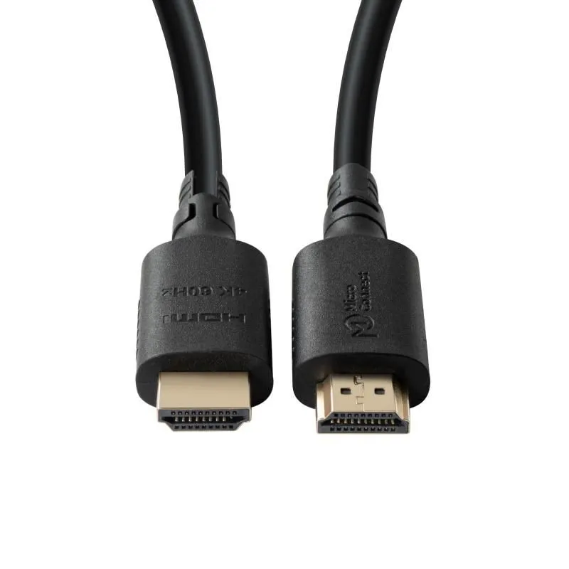 MicroConnect ColorFlex HDMI 2.0 LSZH cable, with Ethernet, 4K, 2 m, Black
