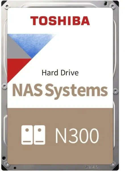 Toshiba N300 3.5" 16 TB, 7200 RPM, 1024 MB, 180 WRL, SATA III h&aring;rddisk (NAS)