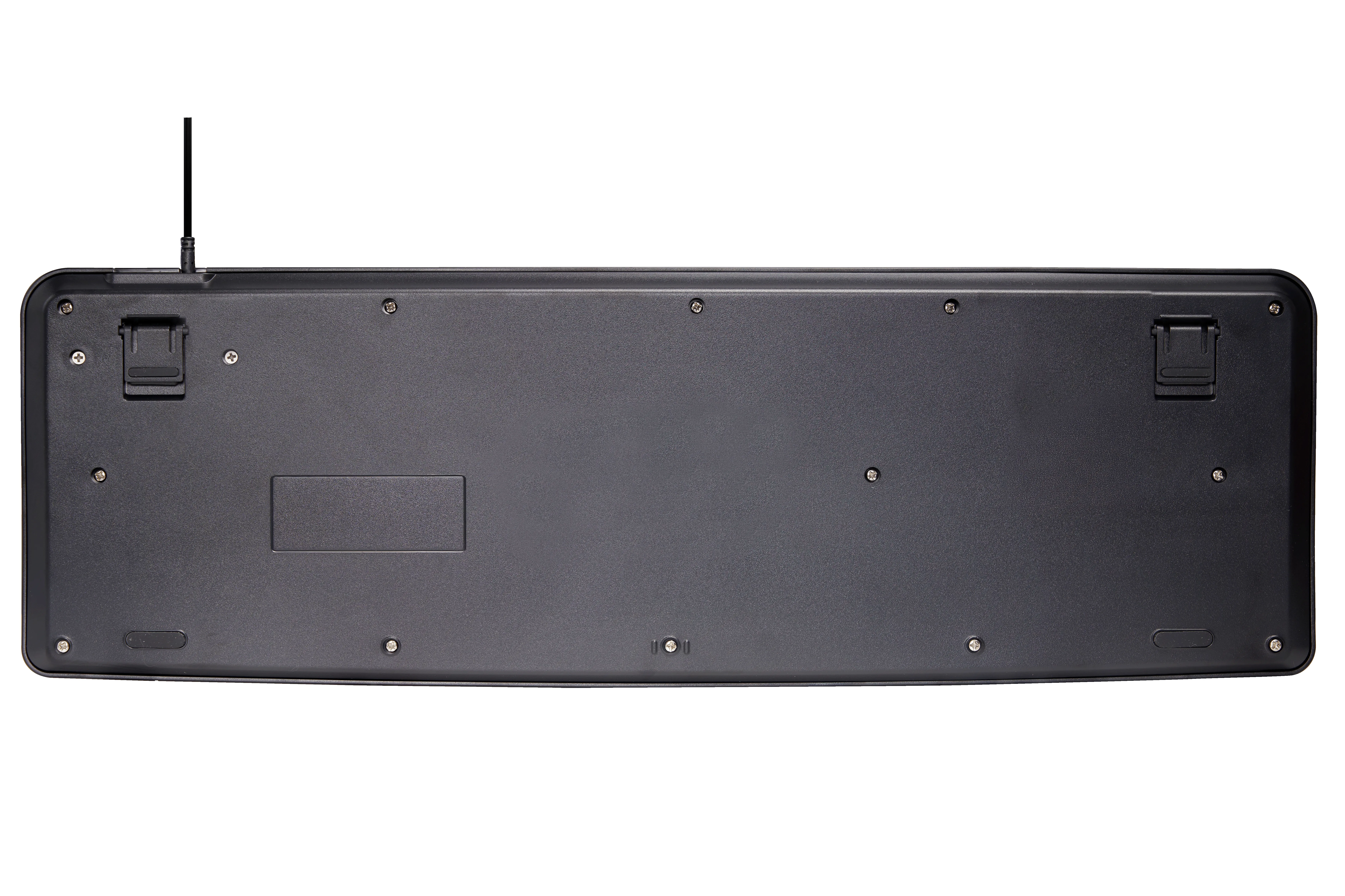 Deltaco TB-53 ergonomiskt tangentbord, svart