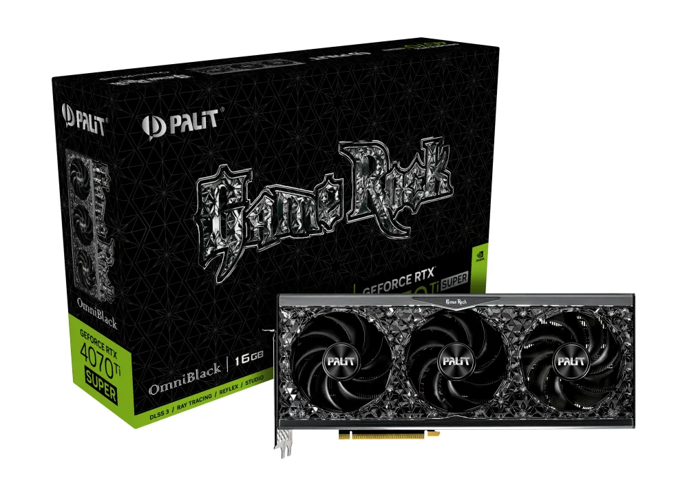 Palit GeForce RTX 4070 Ti GameRock 16G -n&auml;yt&ouml;nohjain