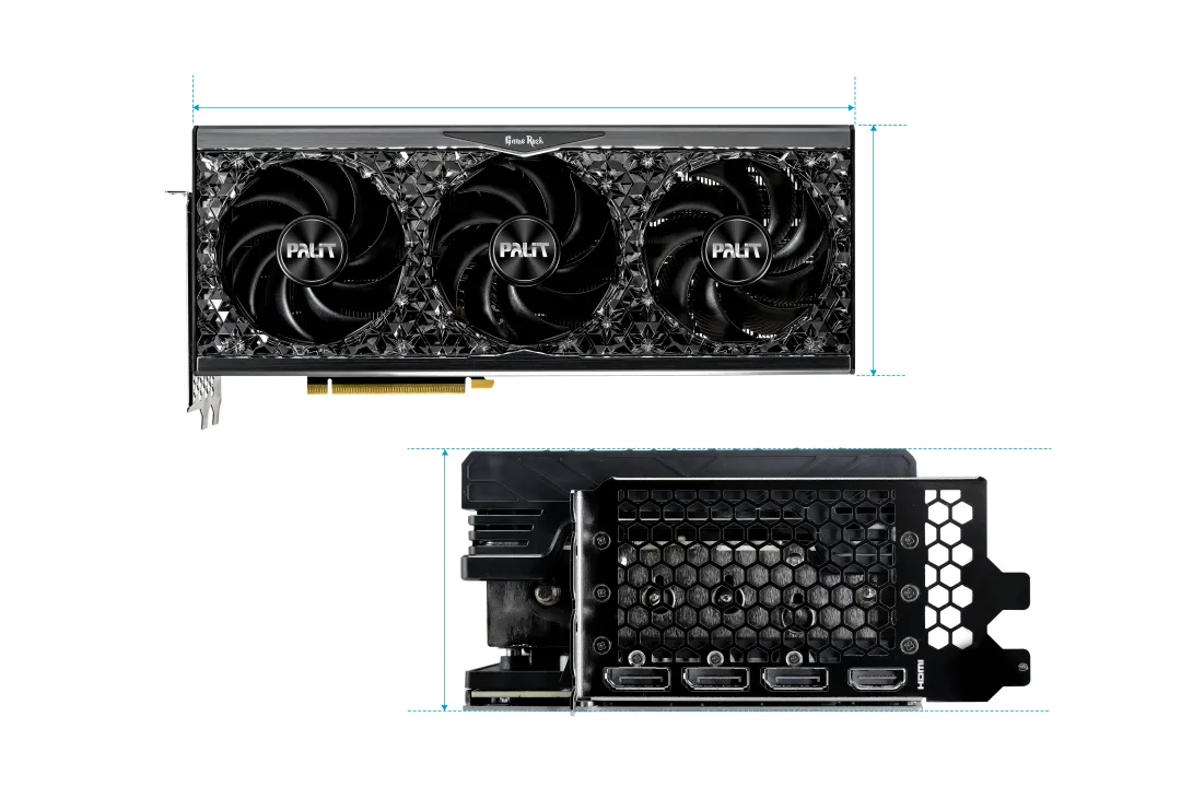 Palit GeForce RTX 4070 Ti GameRock 16G -n&auml;yt&ouml;nohjain