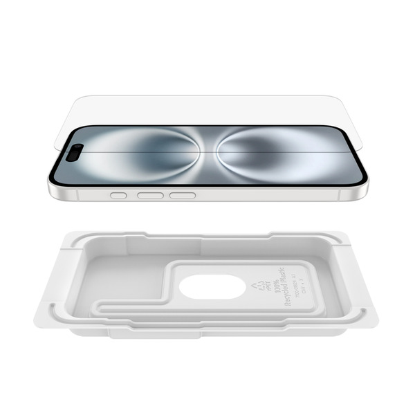 Belkin  ScreenForce InvisiGlass Treated Screen iPhone 16 - screen protector