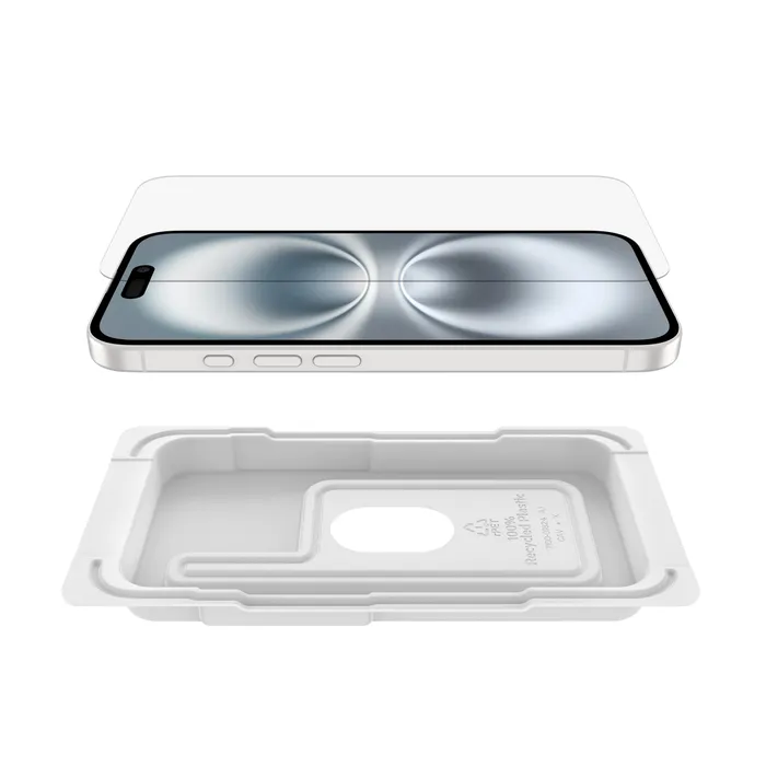 Belkin  ScreenForce InvisiGlass Treated Screen iPhone 16 - screen protector