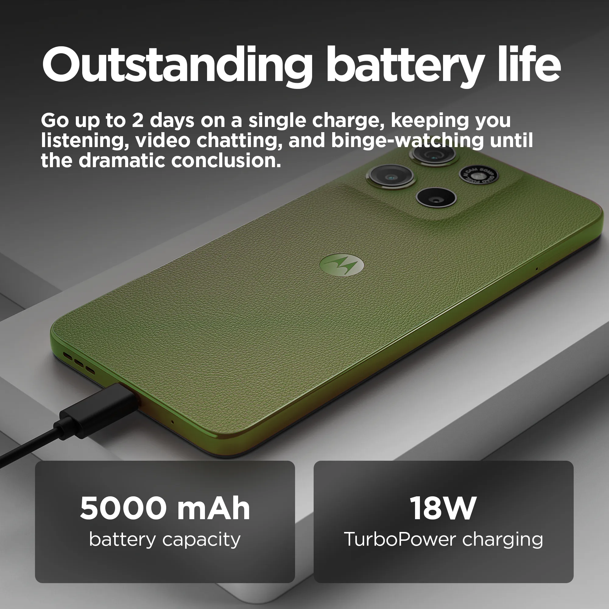 Motorola Moto G15 4/128 GB, Iguana Green