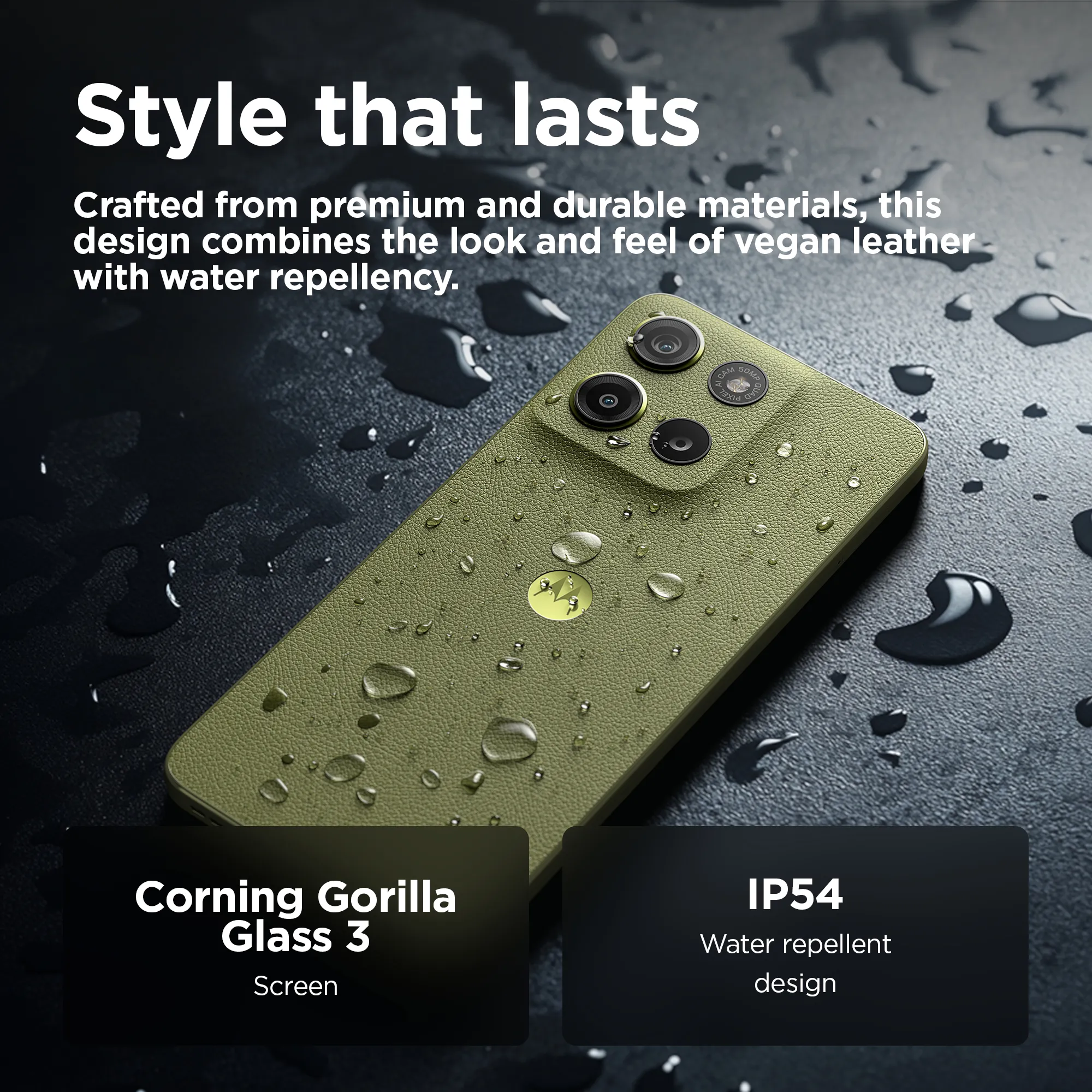 Motorola Moto G15 4/128 GB, Iguana Green