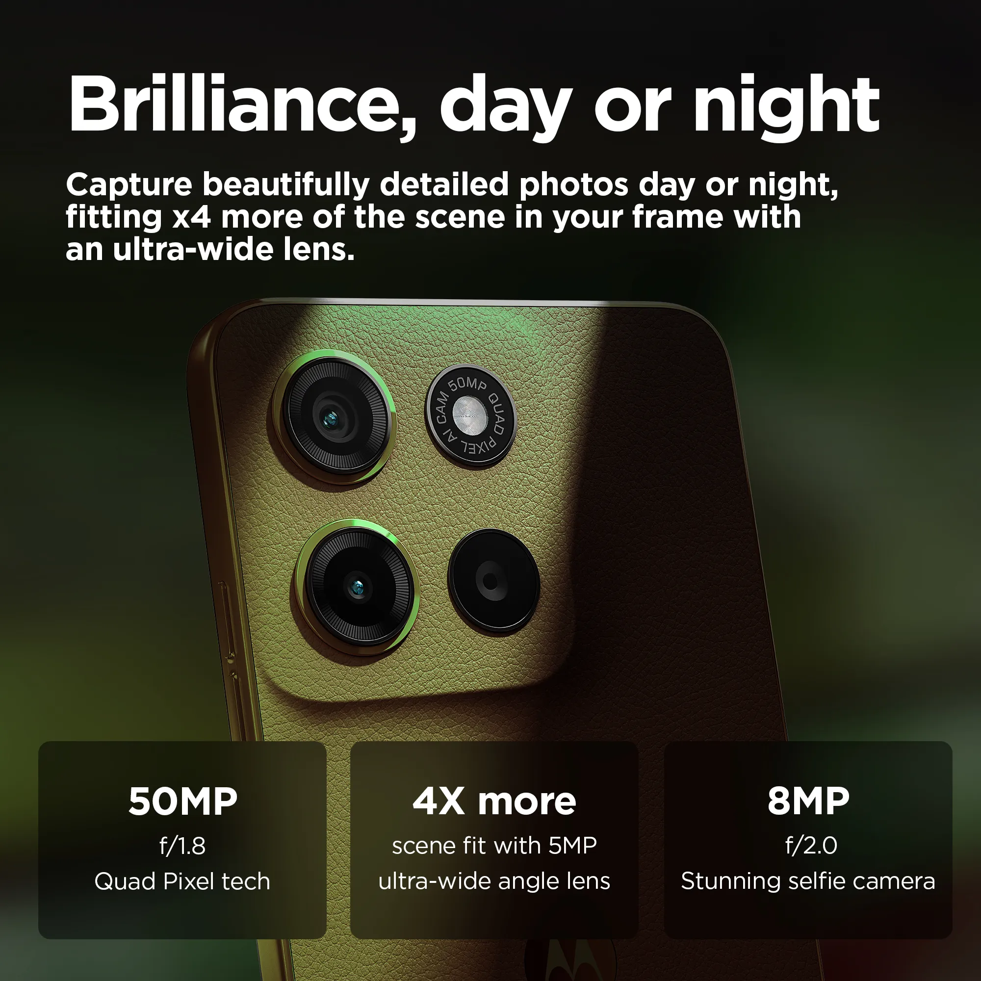 Motorola Moto G15 4/128 GB, Iguana Green