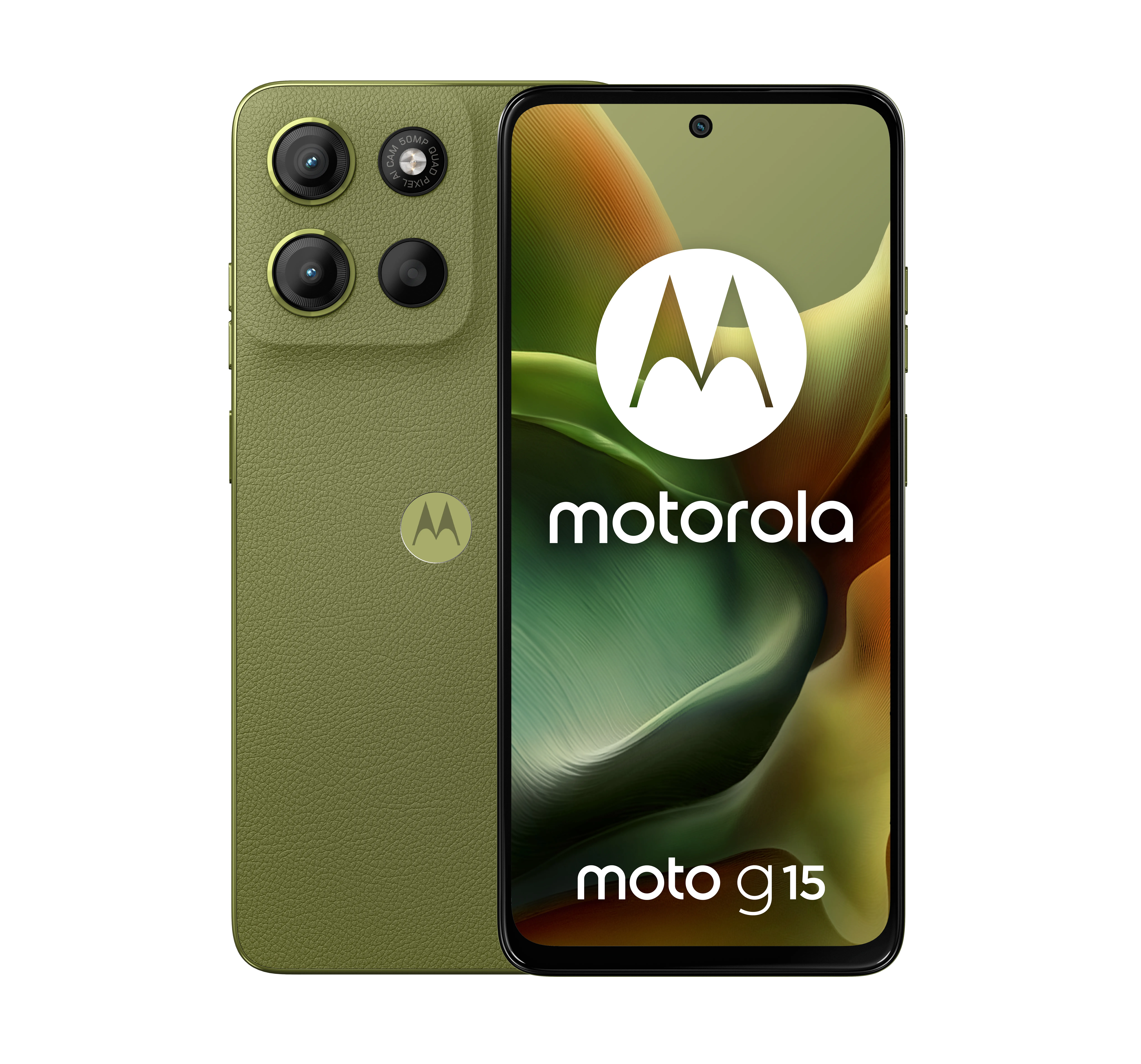 Motorola Moto G15 4/128 GB, Iguana Green