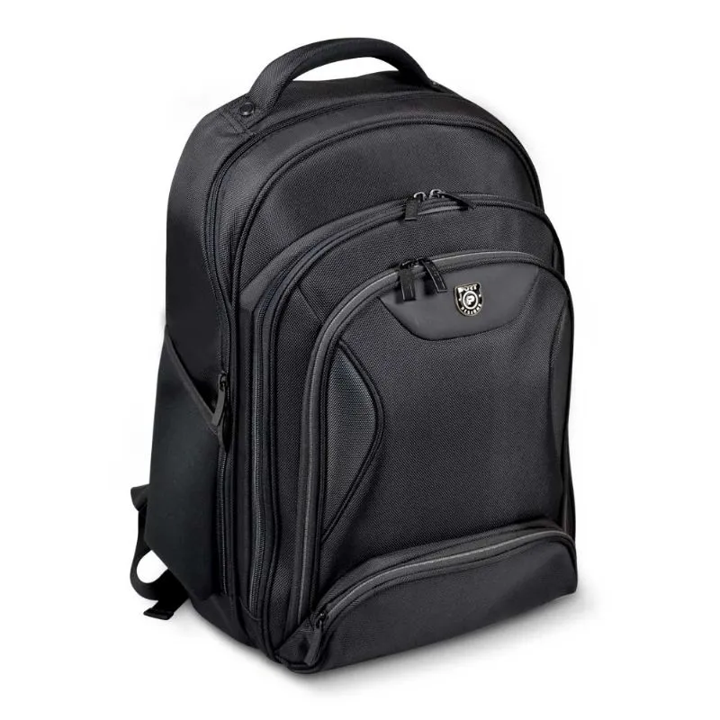 Port Designs Manhattan Business -tietokonereppu, musta, 14"