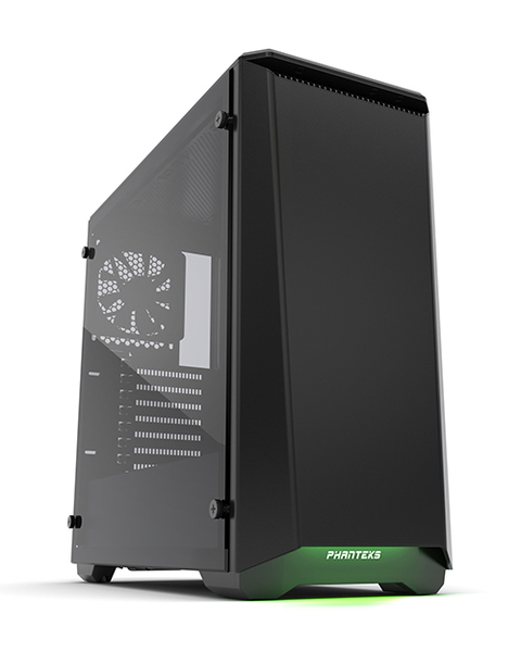Phanteks Eclipse P400S Mid Tower Silent Case.Tempered Glass. Satin Black