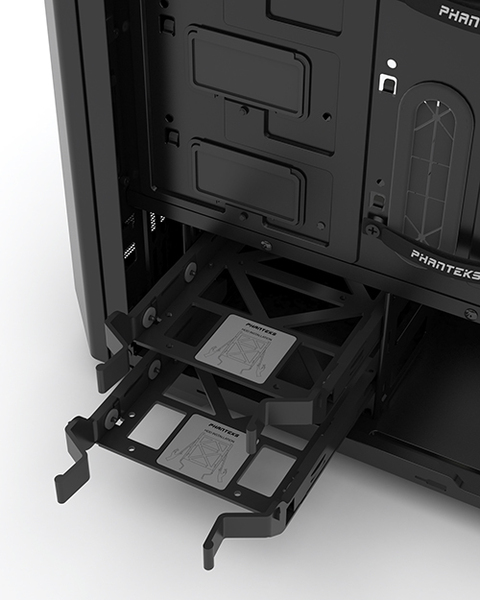 Phanteks Eclipse P400S Mid Tower Silent Case.Tempered Glass. Satin Black