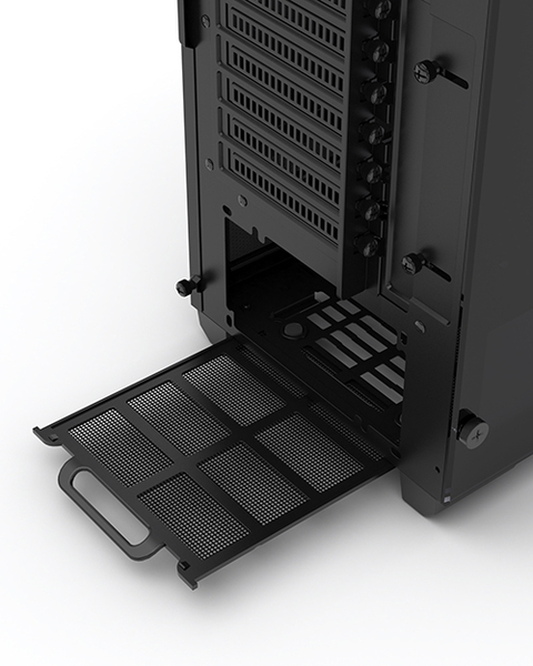 Phanteks Eclipse P400S Mid Tower Silent Case.Tempered Glass. Satin Black