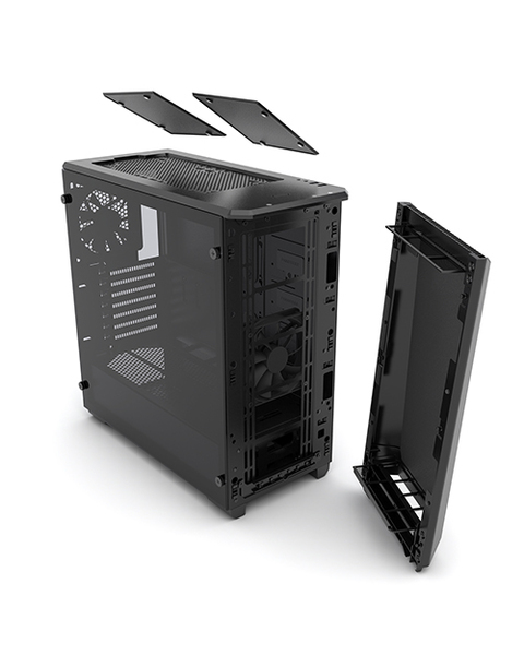 Phanteks Eclipse P400S Mid Tower Silent Case.Tempered Glass. Satin Black