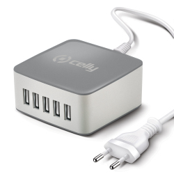 CELLY POWER STATION 5 USB PORT 7.8A